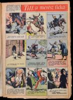 1958 a Buksi ifjúsági képregényújság 2. évfolyamának több száma egybekötve, jó állapotban