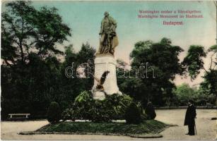 Budapest XIV. Városliget, George Washington szobor (EK)