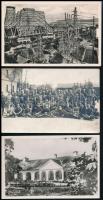 40 db régi magyar és történelmi magyar városképes lap, néhány fotó; vegyes minőség / 40 pre-1945 Hun...