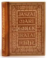 Jászai Mari emlékiratai. Sajtó alá rendezte: Lehel István, illusztrálta Haranghy Jenő. Bp., én., Kir. M. Egyetemi Nyomda. Kiadói aranyozott gerincű félbőr-kötés, szép állapotban.