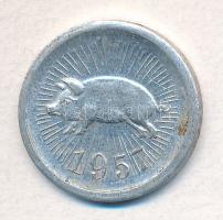 1957. "BUÉK" Al zseton Kossuth-címerrel (22mm) T:2