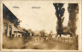 1927 Záhony, utca. photo (fl)