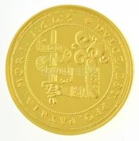 DN "Magyar aranypénzek utánveretben - Bocskai István 10 dukát" aranyozott Ag emlékérem tan...