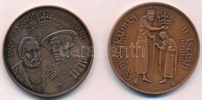 Fritz Mihály (1947-) / Szabó Géza (1939-) 1990. "MÉE Székesfehérvár - Szapolyai János és I. Fer...