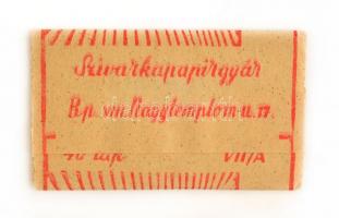 cca 1950 9 db Terv szivarkapapír 10x40 lapos, bontatlan