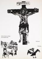 Somogyi Győző (1946-): Szitanyomatai. Készült 1980-ban 100 számozott példányban. Aláírt, számozott 2...