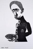 Somogyi Győző (1946-): Szitanyomatai. Készült 1980-ban 100 számozott példányban. Aláírt, számozott 2...