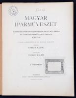 1901 A Magyar Iparművészet c. folyóirat 1-6. számai. 6 db. Jó állapotban