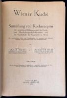 Hess, Olga; Hess, Adolf Fr.: Wiener Küche. Sammlung von Kochrezepten. Leipzig und Wien, Franz Deutic...