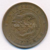 Kína / Kiangnan tartomány ~1905. 10c Cu T:2
China Kiangnan Province ~1905. 10 Cash Cu C:XF