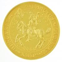 DN "Magyar aranypénzek utánveretben - Szent László jubileumi 100 pengő 1929" aranyozott Ag...