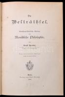 Ernst Haeckel: Die Welträthsel. Gemeinverständliche Studien über monistische Philosophie. Bonn, 1899...