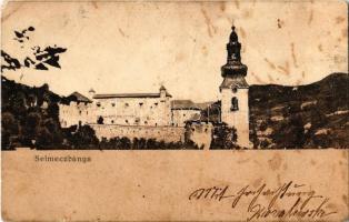 1905 Selmecbánya, Banská Stiavnica; Óvár. Joerges özv. és fia / Stary zámok / old castle (fl)