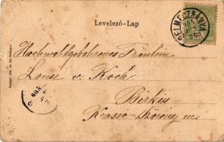 1905 Selmecbánya, Banská Stiavnica; Óvár. Joerges özv. és fia / Stary zámok / old castle (fl)