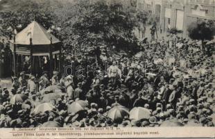 Versec unvailing of WWI. monument 1916