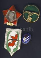 2klf lengyel + 1db Kongói Köztársaság-i katonai érdemérem + 1db emigráns (USA) T:2