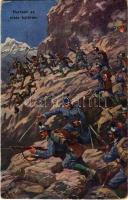 Harcok az olasz határon / WWI K.u.K. (Austro-Hungarian) military, battle on the Italian border. LP. 2440. (EB)