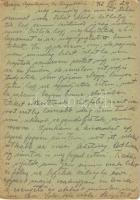 1942 Krausz Sándor zsidó 504/3 hadtáp KMSZ (közérdekű munkaszolgálatos) levele apjának Krausz Frigye...