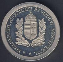 Közlekedési, Hírközlési és Vízügyi Minisztérium - Baross Gábor díj piefort T:BU