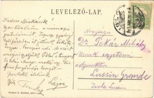 Feketehegy, Merény, Nálepkovo; nyaralók. Ferencz D. kiadása / villas