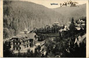 1908 Iglófüred, Bad Zipser Neudorf, Spisská Nová Ves Kupele, Novovesské Kúpele; szálló, nyaralók / hotel, villas