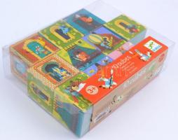 Djeco 10 darabos kastély építőkocka készlet.
10 cubes Fortified castle
Hiánytalan, jó állapotban. ...