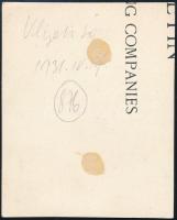 1931 Kinszki Imre (1901-1945) budapesti fotóművész által feliratozott vintage fotó a hagyatékából (V...