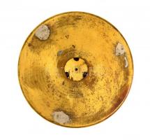 1916 Ágyú töltényhüvely hüvelyfeneke, d: 16,5 cm