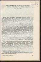 1971-1981 Frank Tibor (1948-) történész 12 db különlenyomata, közte 6 db dedikálttal. Valamint Dán R...
