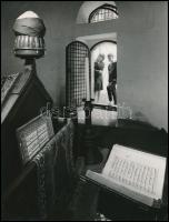 cca 1940 és 1963 Budapest, török emlékek: Gül baba türbéje és Abdurrahmán Abdi Arnaut pasa síremléke, 2 db vintage fotó, 24x18 cm