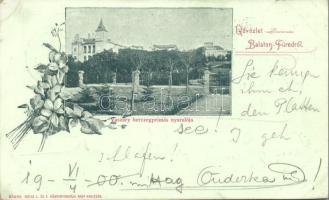 Balatonfüred Vaszary hercegprímás nyaralója