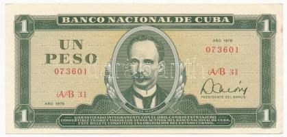 Kuba 1978. 1P T:I- Cuba 1978. 1 Peso C:AU Krause 102.b