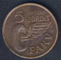 1949 körül 5Ft "FAKV" bárca T:2/3