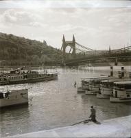 cca 1940 Budapesti felvételek, 13 db vintage negatív Fekete György (1904-1990) budapesti fényképész ...