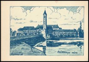 Délvidék. Bánát-Bácska-Baranya. Nem lehet másé! Nem! Nem! Soha! Irredenta képeslapfüzet 20 képeslapp...