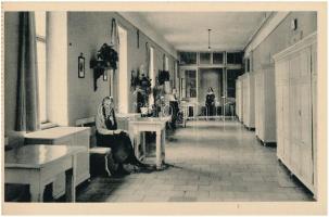 Budapest V. Az Angolkisasszonyok Sancta Maria Nevelőintézete - képeslap füzet 20 db lappal, belsők, ...