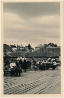 Budapest V. Az Angolkisasszonyok Sancta Maria Nevelőintézete - képeslap füzet 20 db lappal, belsők, ...