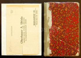 1937 Luther kiskáté + halotti bizonyítvány + reklámlevelezőlap