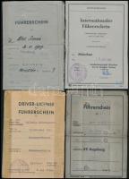 1949-1969 4 db német jogosítvány
