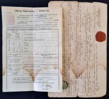 cca 1800-1930 A Jantis-Saághy család iratanyaga, különös tekintettel dr. Janits Imre, közjegyző kama...