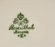 Rosenthal bonbonier, matricás, jelzett, apró kopásokkal, 13,5×11×6 cm