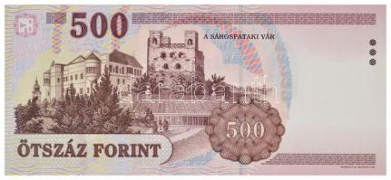 1998. 500Ft "EA 0000021" alacsony sorszám! T:I
/ Hungary 1998. 500 Forint "EA 000002...