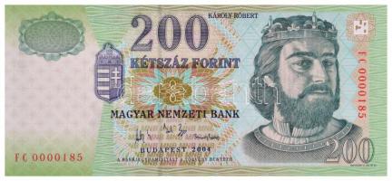 2004. 200Ft FC 0000185 T:I /  Hungary 2004. 200 Forint FC 0000185 C:UNC Adamo F53D2