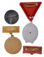 Képíró Zoltán (1944-1981): DN "Forradalmak rügye volt minden zárt ököl /Váci M./" fém jelv...