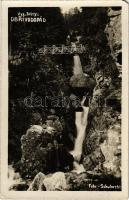 1929 Tátra, Vysoké Tatry; Óriás vízesés / Obrí Vodopad / waterfall. Foto Schubert (EM)