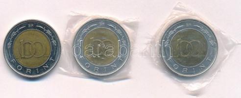 2002. 100Ft "Kossuth" (3x) T:2 
Adamo FOEM1