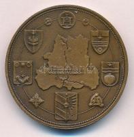 Lapis András (1942-) DN "Szeged / Szeged Tourist" kétoldalas Br emlékérem (42,5mm) T:1-