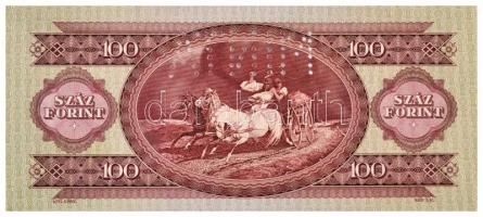1949. 100Ft "B665 091746" sorozat és sorszámmal illetve "MINTA" perforációval T:...