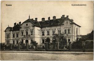 1915 Kassa, Kosice; gyermekmenhely / orphanage (EK)