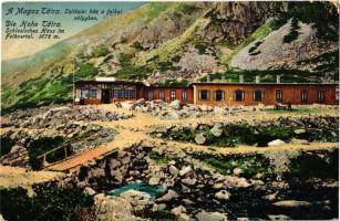 1917 Tátra, Tatry; Sziléziai ház a Felkai völgyben / liezsky dom, Velická dolina / rest house in the valley  (EB)